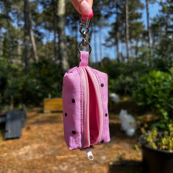 La Grigri - Pois rose et marron