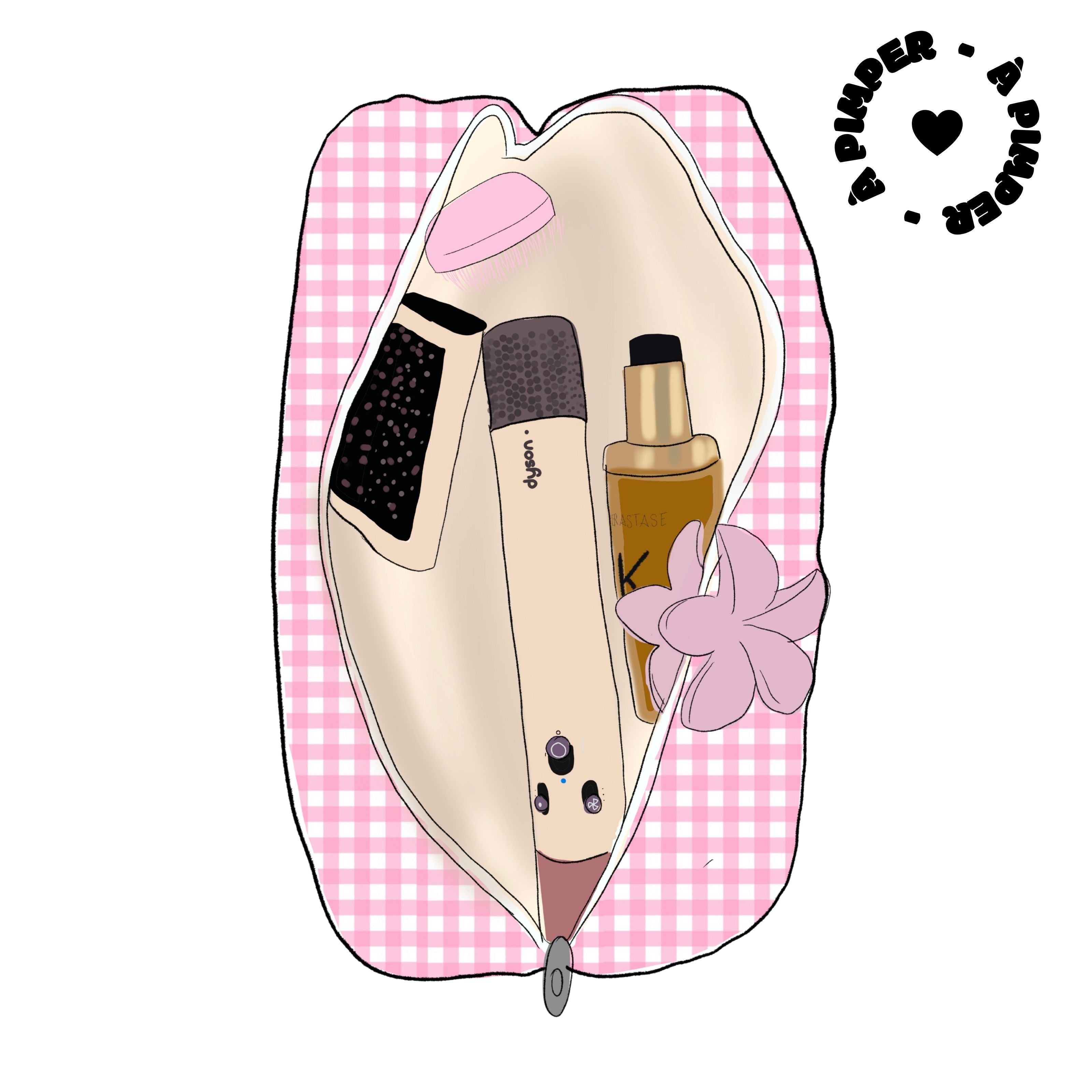 La trousse cheveux personnalisable