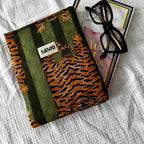 Housse de livre - Tigres Kaki