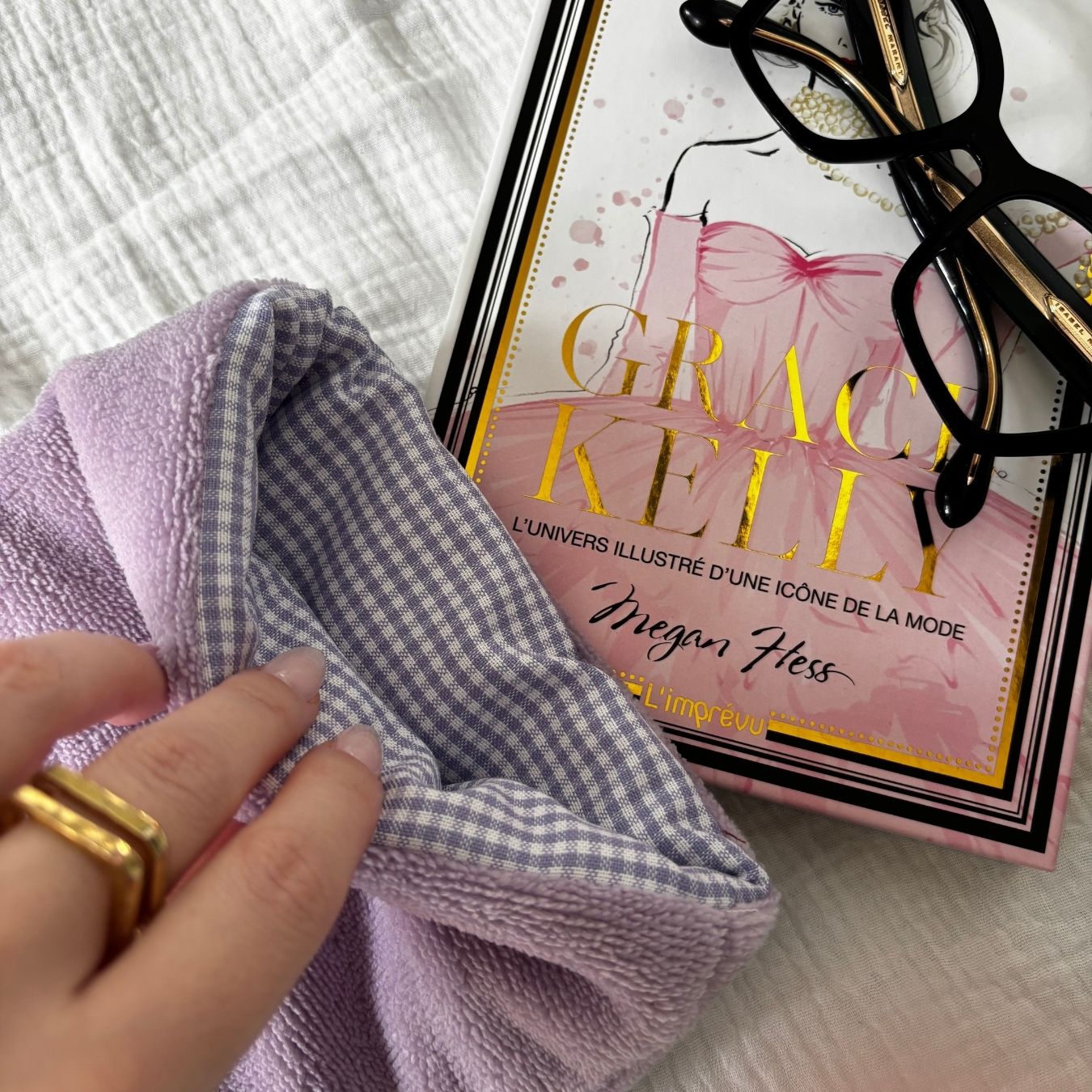 Housse de livre - Lilac