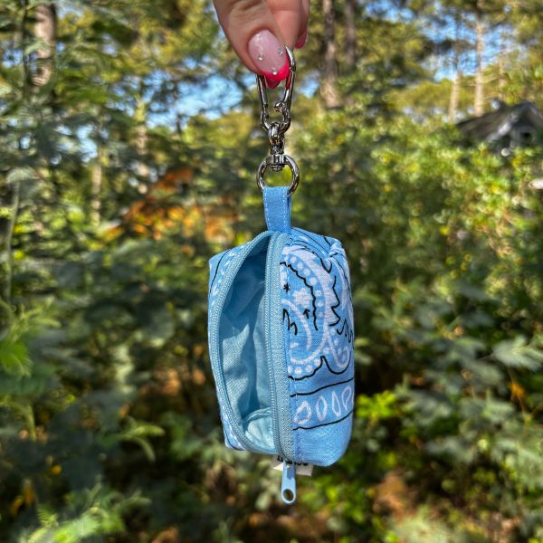 La Grigri - Paisley Bleu Bandana