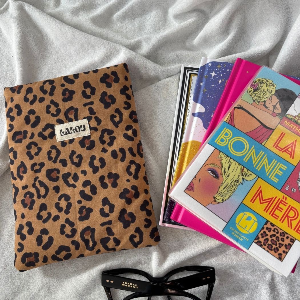 Housse de livre - Léopard